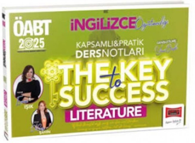 2025 ÖABT İngilizce Öğretmenliği Kapsamlı The Key Success Literature Pratik Ders Notları Yargı Yayınları