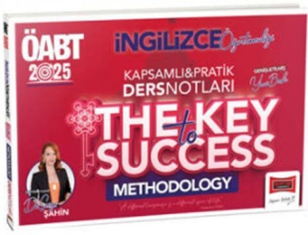 2025 ÖABT İngilizce Öğretmenliği Kapsamlı The Key Success Methodology Pratik Ders Notları Yargı Yayınları