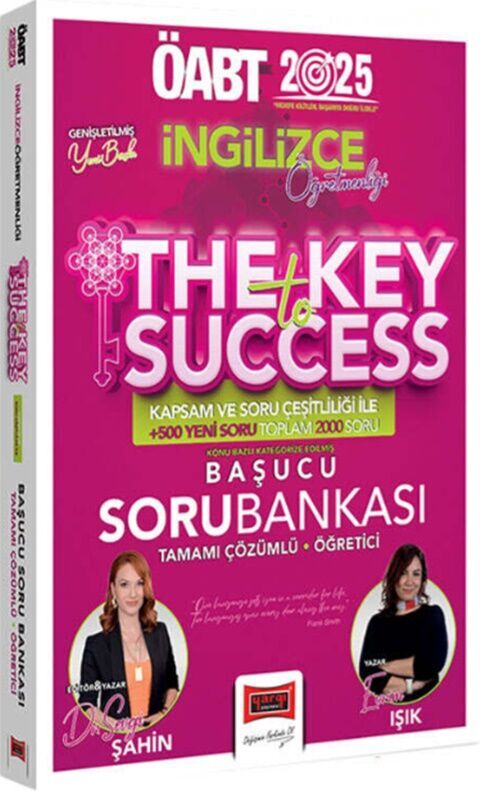 2025 ÖABT İngilizce Öğretmenliği The Key To Success Başucu Soru Bankası Yargı Yayınları