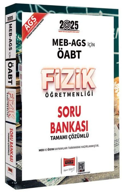 2025 ÖABT MEB-AGS Fizik Öğretmenliği Soru Bankası Çözümlü Yargı Yayınları