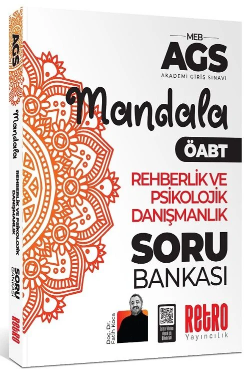 2025 ÖABT MEB-AGS Rehberlik ve Psikolojik Danışmanlık Mandala Soru Bankası - Fatih Koca Retro Yayıncılık
