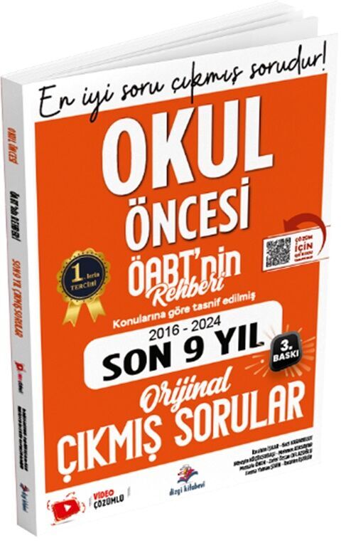 2025 ÖABT nin Rehberi Okul Öncesi Öğretmenliği Son 9 Yıl Çıkmış Sorular Dizgi Kitap Yayınları