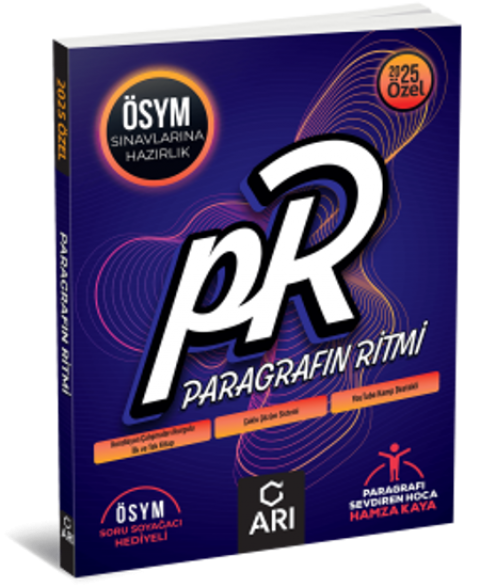 2025 ÖSYM Soru Tipleriyle Paragrafın Ritmi Arı Yayınları