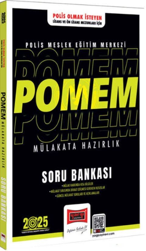 2025 POMEM Mülakata Hazırlık Soru Bankası Yargı Yayınları