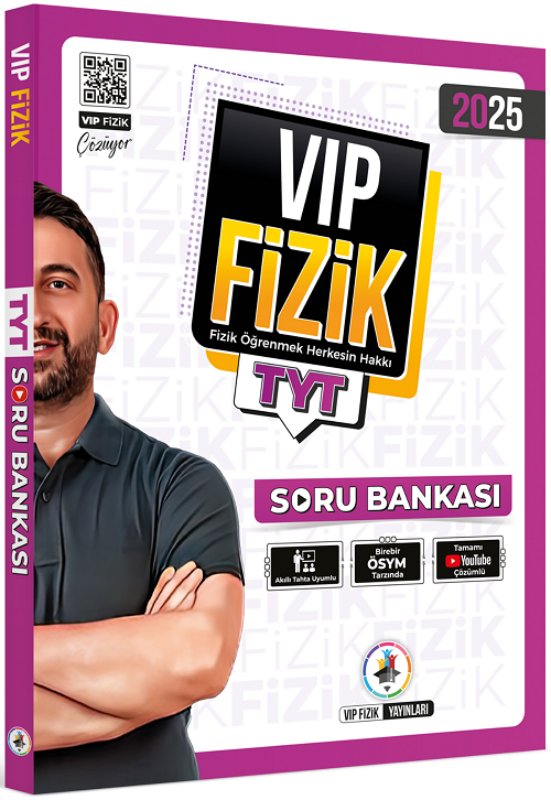 2025 YKS TYT Fizik Soru Bankası Vip Fizik Yayınları