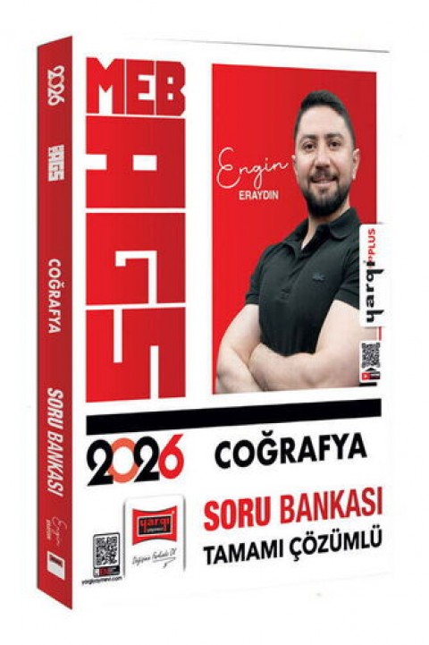 2026 2026 MEB-AGS Tamamı Çözümlü Coğrafya Soru Bankası - Engin Eraydın Yargı Yayınları