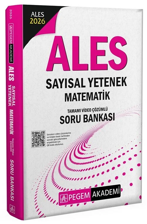 Pegem 2026 ALES Sayısal Yetenek Matematik Soru Bankası Çözümlü Pegem Akademi Yayınları