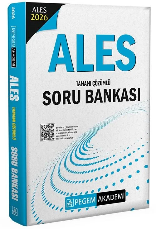 Pegem 2026 ALES Soru Bankası Pegem Akademi Yayınları