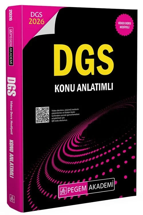2026 DGS Konu Anlatımlı Pegem Akademi Yayınları