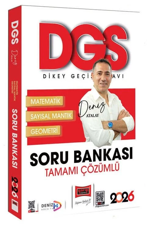 2026 DGS Sayısal Mantık Matematik-Geometri Soru Bankası Çözümlü - Deniz Atalay Yargı Yayınları