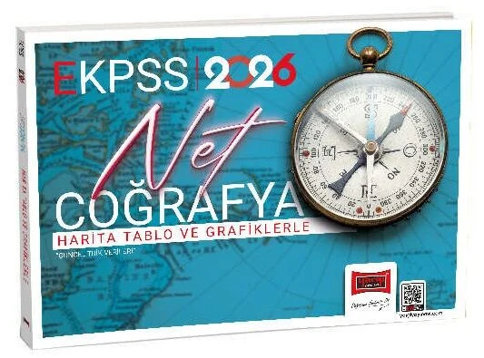 2026 EKPSS Harita Tablo ve Grafiklerle Net Coğrafya Yargı Yayınları