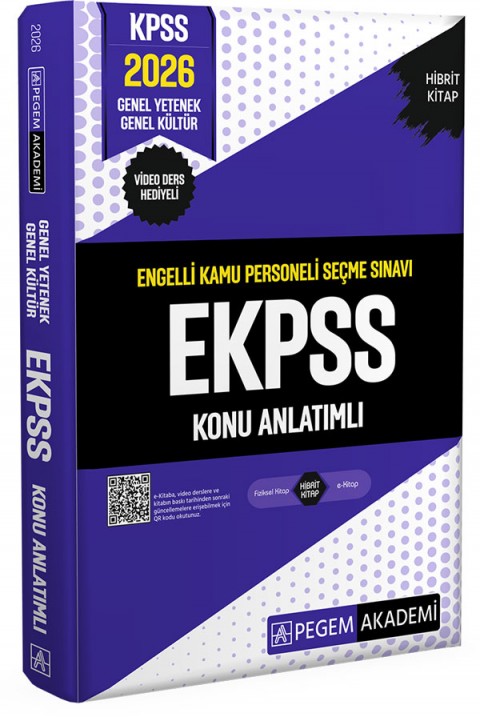 2026 EKPSS Konu Anlatımlı Pegem Akademi Yayıncılık