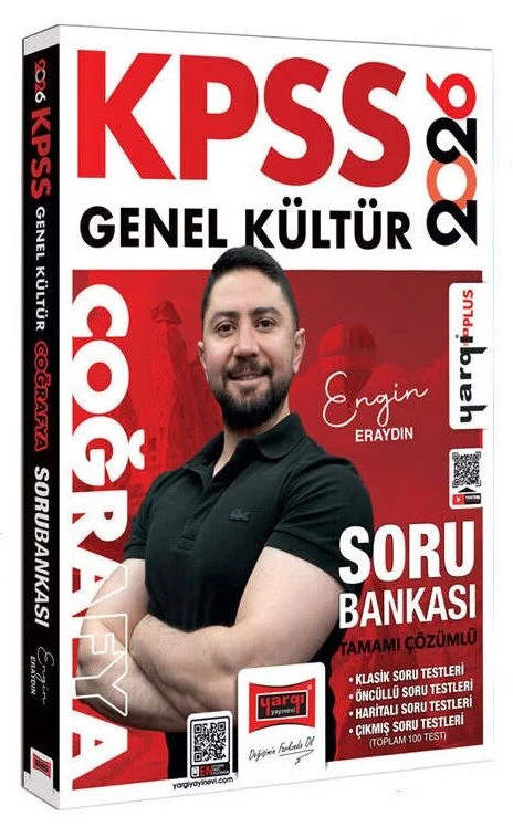 2026 KPSS Coğrafya Soru Bankası Çözümlü - Engin Eraydın Yargı Yayınları