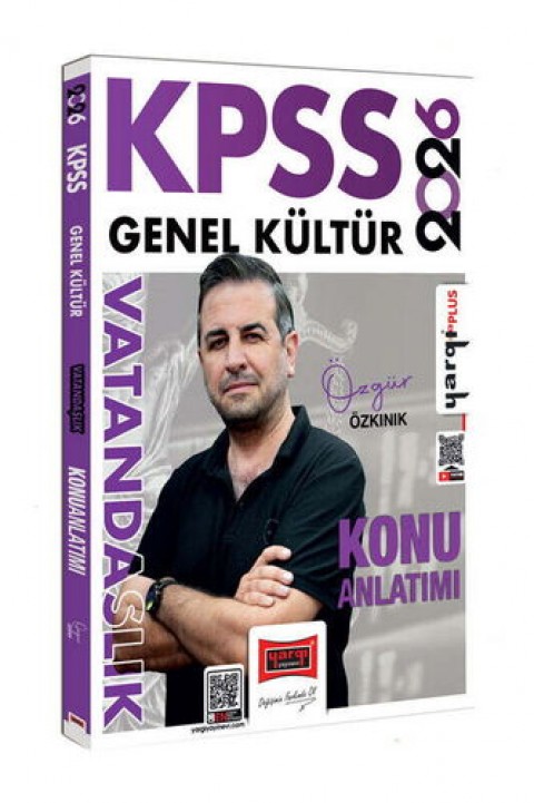 2026 KPSS Genel Kültür Vatandaşlık Konu Anlatımı Özgür Özkınık Yargı Yayınları