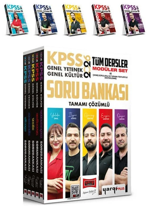 2026 KPSS Genel Yetenek Genel Kültür Soru Bankası Modüler Set Çözümlü Yargı Yayınları