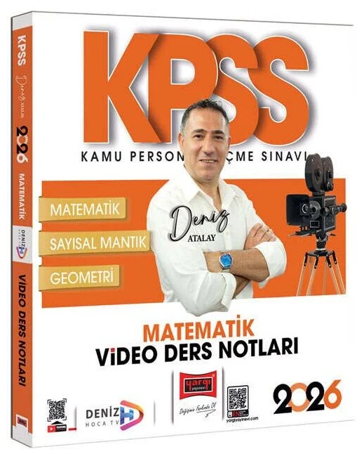 2026 KPSS Matematik Video Ders Notları - Deniz Atalay Yargı Yayınları