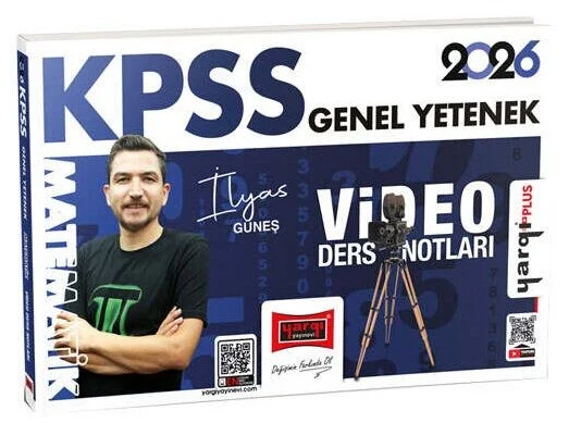 2026 KPSS Matematik Video Ders Notları - İlyas Güneş Yargı Yayınları