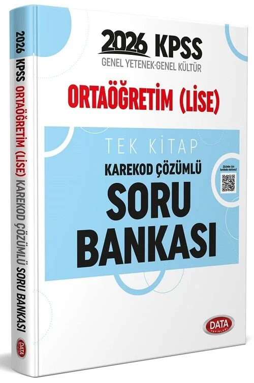2026 KPSS Ortaöğretim Lise Soru Bankası Çözümlü Data Yayınları