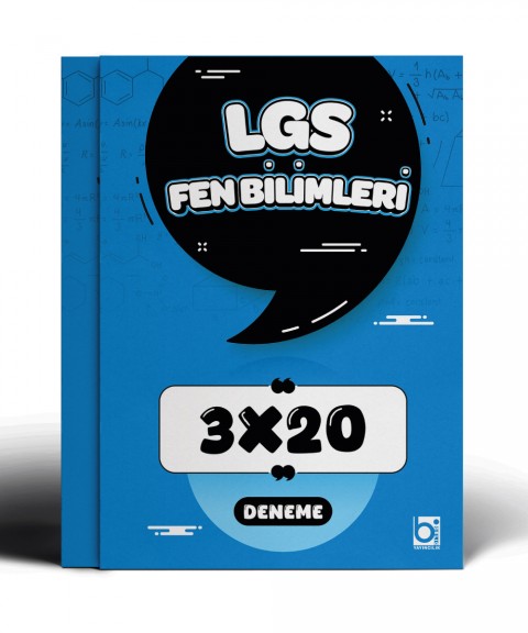 2026 LGS 8. Sınıf Fen Bilimleri 3 x 20 Deneme Sınavı Bigelio Yayıncılık