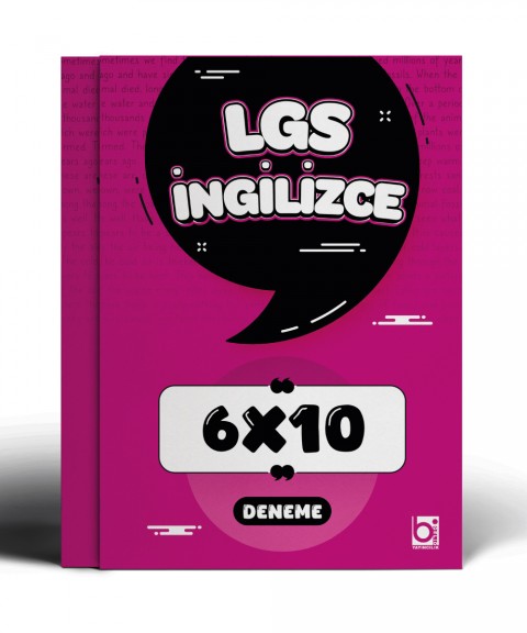 2026 LGS 8. Sınıf İngilizce 6 x 10 Deneme Sınavı Bigelio Yayıncılık