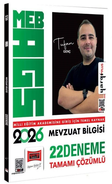 2026 MEB-AGS Mevzuat Bilgisi 22 Deneme Çözümlü - Tufan Genç Yargı Yayınları