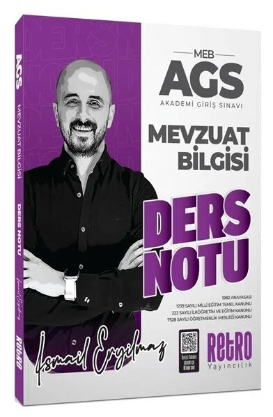 2026 MEB-AGS Mevzuat Bilgisi Ders Notu - İsmail Eryılmaz Retro Yayıncılık