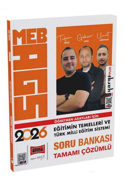 2026 MEB-AGS Mevzuat Bilgisi Soru Bankası Çözümlü (10 Deneme İlaveli) - Tufan Genç Yargı Yayınları