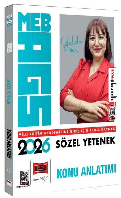 2026 MEB-AGS Sözel Yetenek Konu Anlatımı - Yelda Ünal Yargı Yayınları