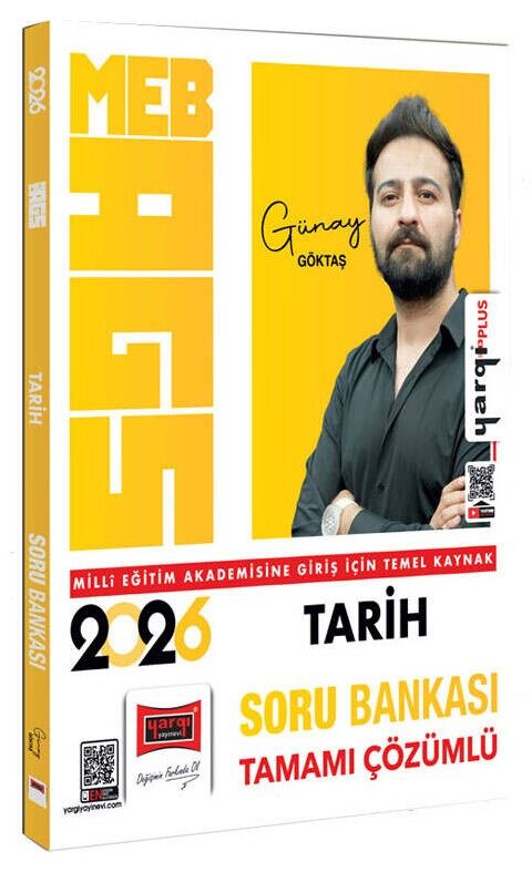 2026 MEB-AGS Tarih Soru Bankası Çözümlü - Günay Göktaş Yargı Yayınları