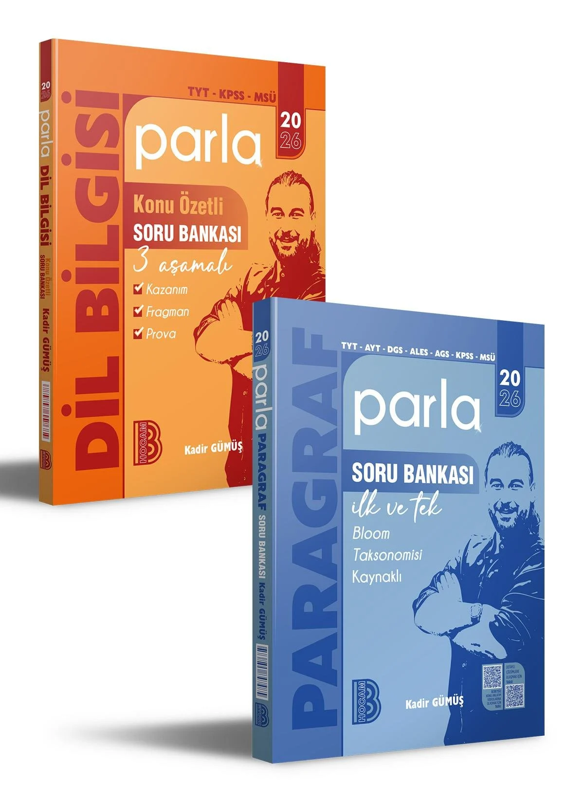 2026 TYT- AYT- DGS- ALES- KPSS- MSÜ Parla Dil Bilgisi ve Paragraf Soru Bankası Seti Benim Hocam Yayınları