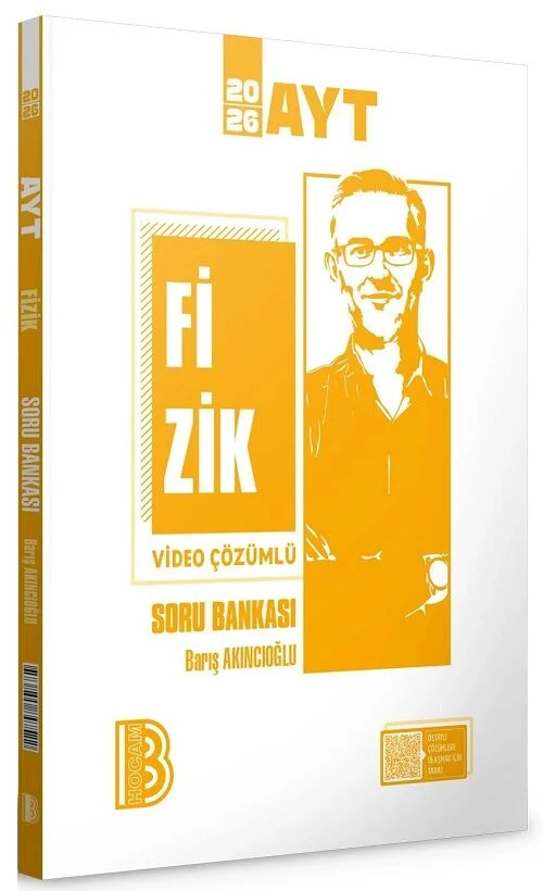 2026 YKS AYT Fizik Soru Bankası Video Çözümlü - Barış Akıncıoğlu Benim Hocam Yayınları