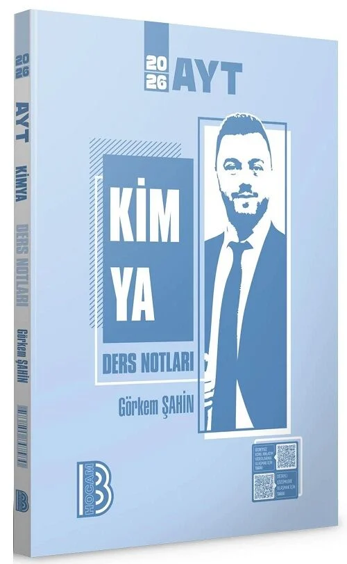 2026 YKS AYT Kimya Ders Notları - Görkem Şahin Benim Hocam Yayınları