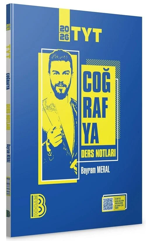 2026 YKS TYT Coğrafya Ders Notları - Bayram Meral Benim Hocam Yayınları