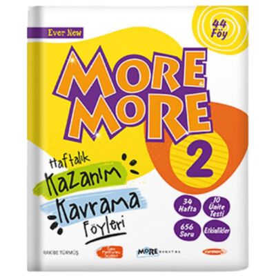 2.Sınıf More More Haftalık Kazanım Kavrama Föyleri 44 Föy Kurmay Yayınları