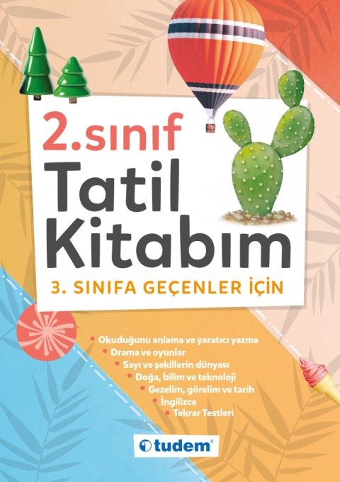 2.Sınıf Tatil Kitabım Tudem Eğitim