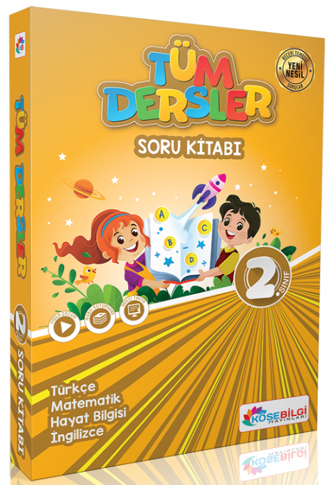 2.Sınıf Tüm Dersler Soru Kitabı Köşe Bilgi Yayınları