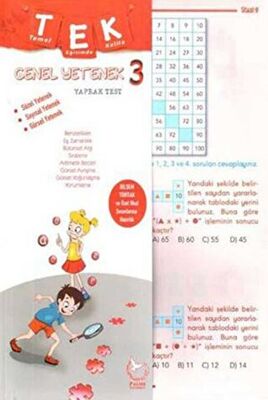 3. Sınıf Genel Yetenek TEK Yaprak Test Palme Yayınevi