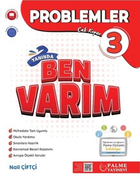 3. Sınıf Problemler Yanında Ben Varım Soru Kitabı Palme Yayınları