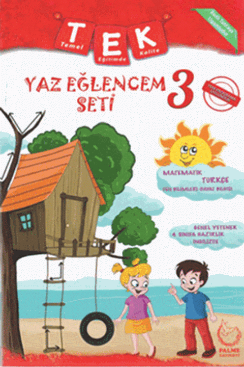 3. Sınıf Tek Yaz Eğlencem Seti Palme Yayınları