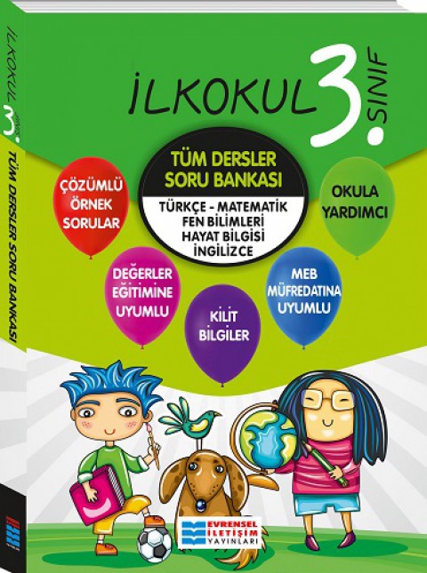 3. Sınıf Tüm Dersler Soru Bankası Evrensel İletişim Yayınları