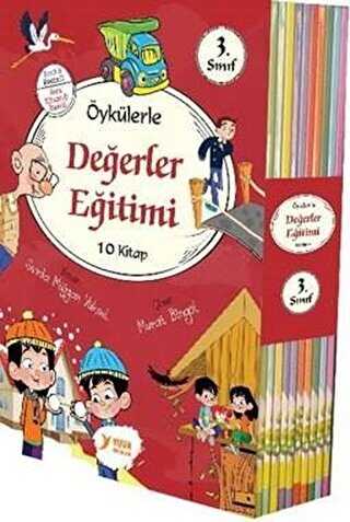 3. Sınıflar İçin Öykülerle Değerler Eğitimi 10 Kitap Yuva Yayınları