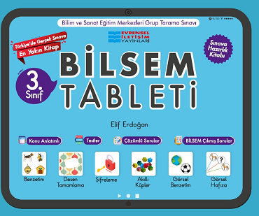 3.Sınıf Bilsem Tablet Evrensel İletişim Yayınları