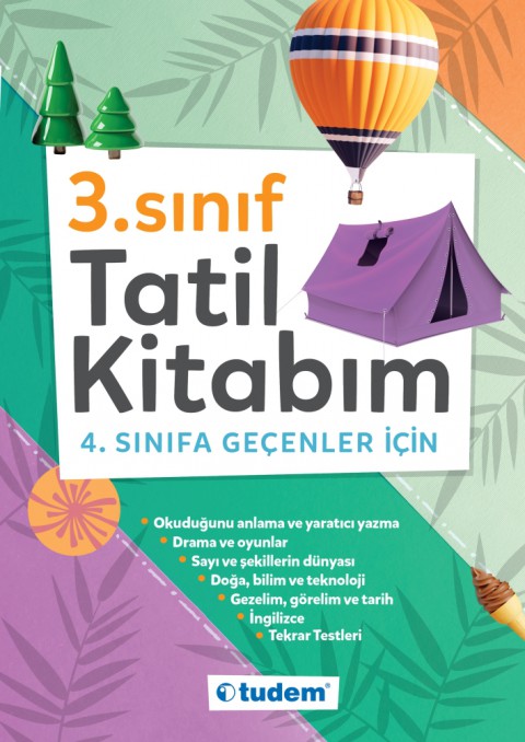 3.Sınıf Tatil Kitabım Tudem Eğitim