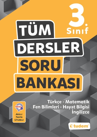 3.Sınıf Tüm Dersler Soru Bankası Tudem Yayınları