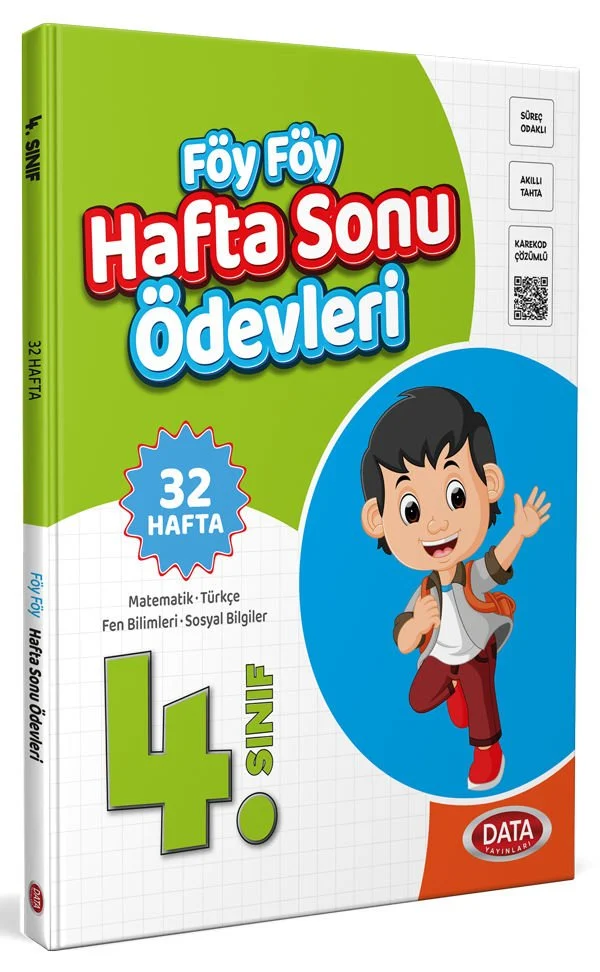 4. Sınıf Föy Föy Hafta Sonu Ödevleri Data Yayınları
