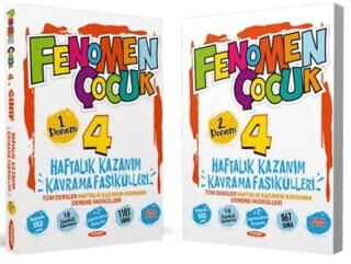 4. Sınıf Haftalık Kazanım Kavrama Fasikülleri Fenomen Yayınları