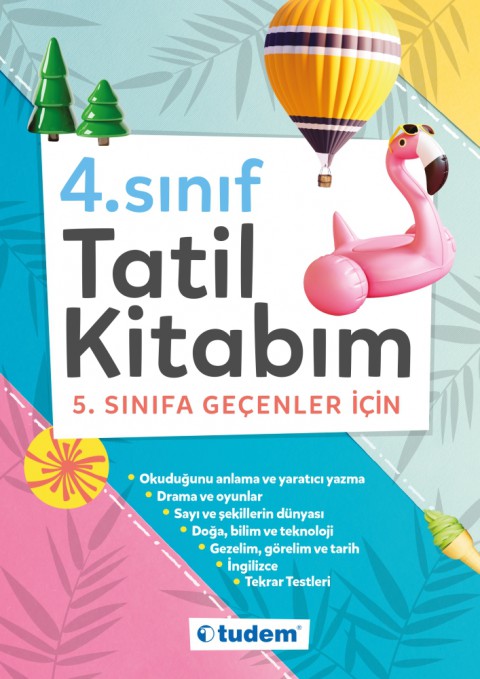 4. Sınıf Tatil Kitabım Tudem Eğitim