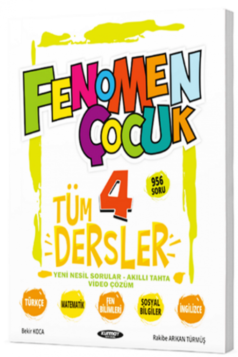 4. Sınıf Tüm Dersler Fenomen Çocuk Fenomen Yayınları