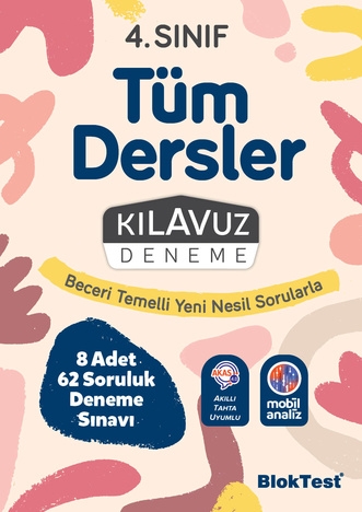 4. Sınıf Tüm Dersler Kılavuz Deneme Blok Test Yayınları
