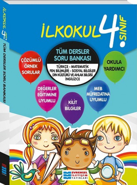 4. Sınıf Tüm Dersler Soru Bankası Evrensel İletişim Yayınları